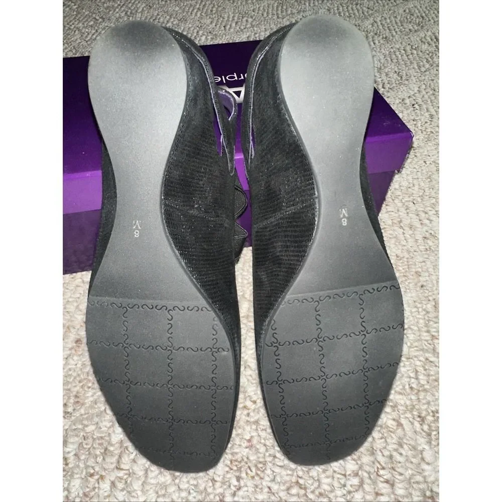 Womens‎ Vanelli Marjory Size 8  Black Shoes Wedge Mary Jane NEW - Picture 5 of 6